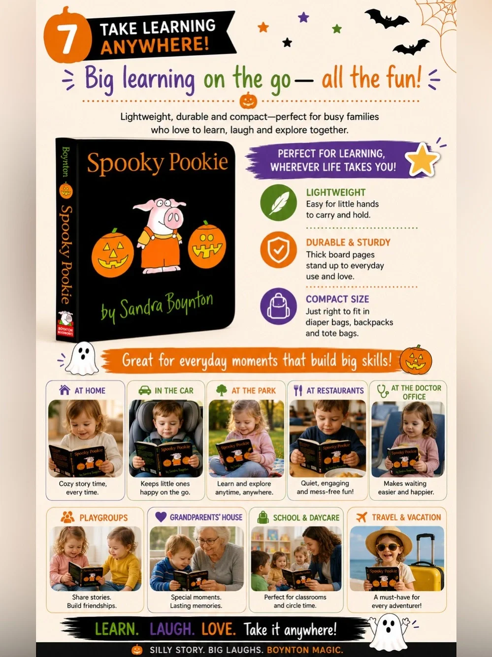 Spooky spookier by Sandra Boyton